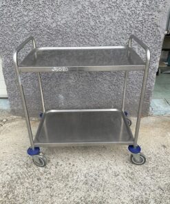 Chariot de debarassage 2 plateaux(25080)